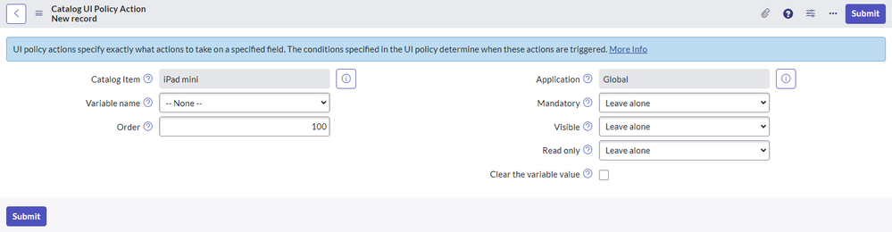 No code Clear the Variable value / Set Variable values (Washington DC)