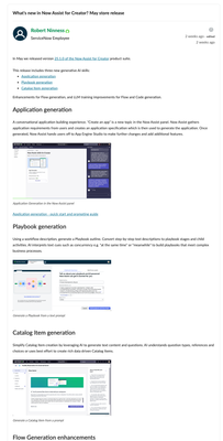 Now Assist for Creator - Favourite Best Practice Guides