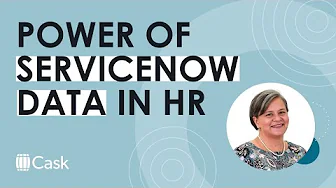 The power of ServiceNow data: an HR story