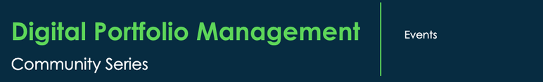 Digital Portfolio Management – Events and Sessions !