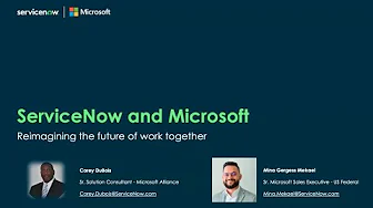 ServiceNow Federal Tech Talk - Transforming Workflows for the DoD