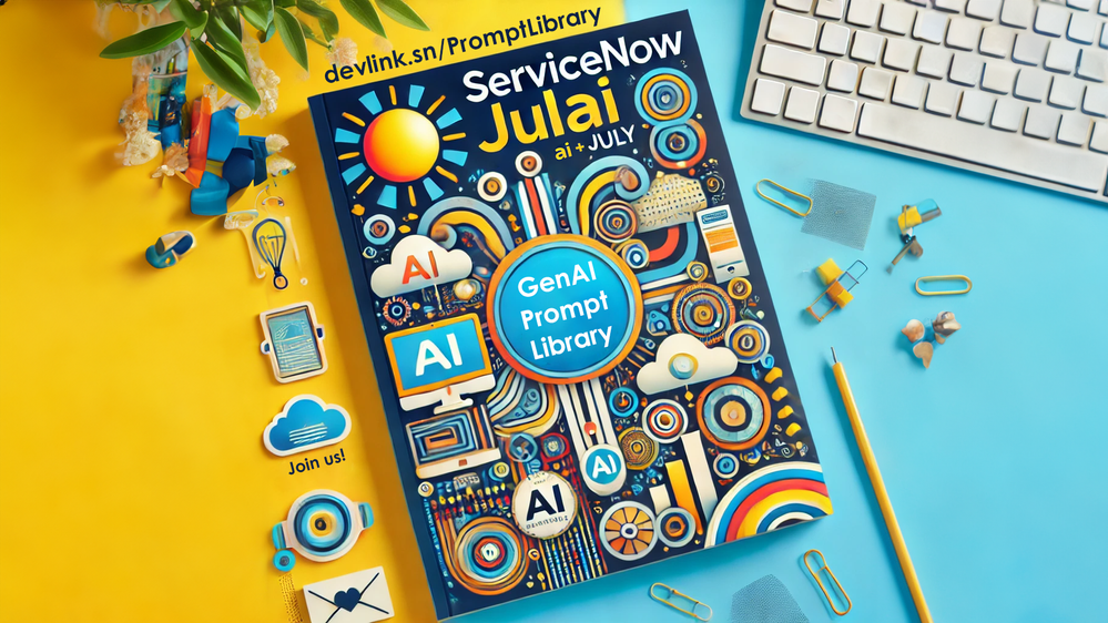 It's JulAI! Contribute to the community-driven ServiceNow Generative AI Prompt Library!