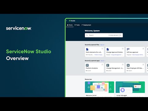 Development: ServiceNow Studio || Knowledge & Troubleshooting Resources