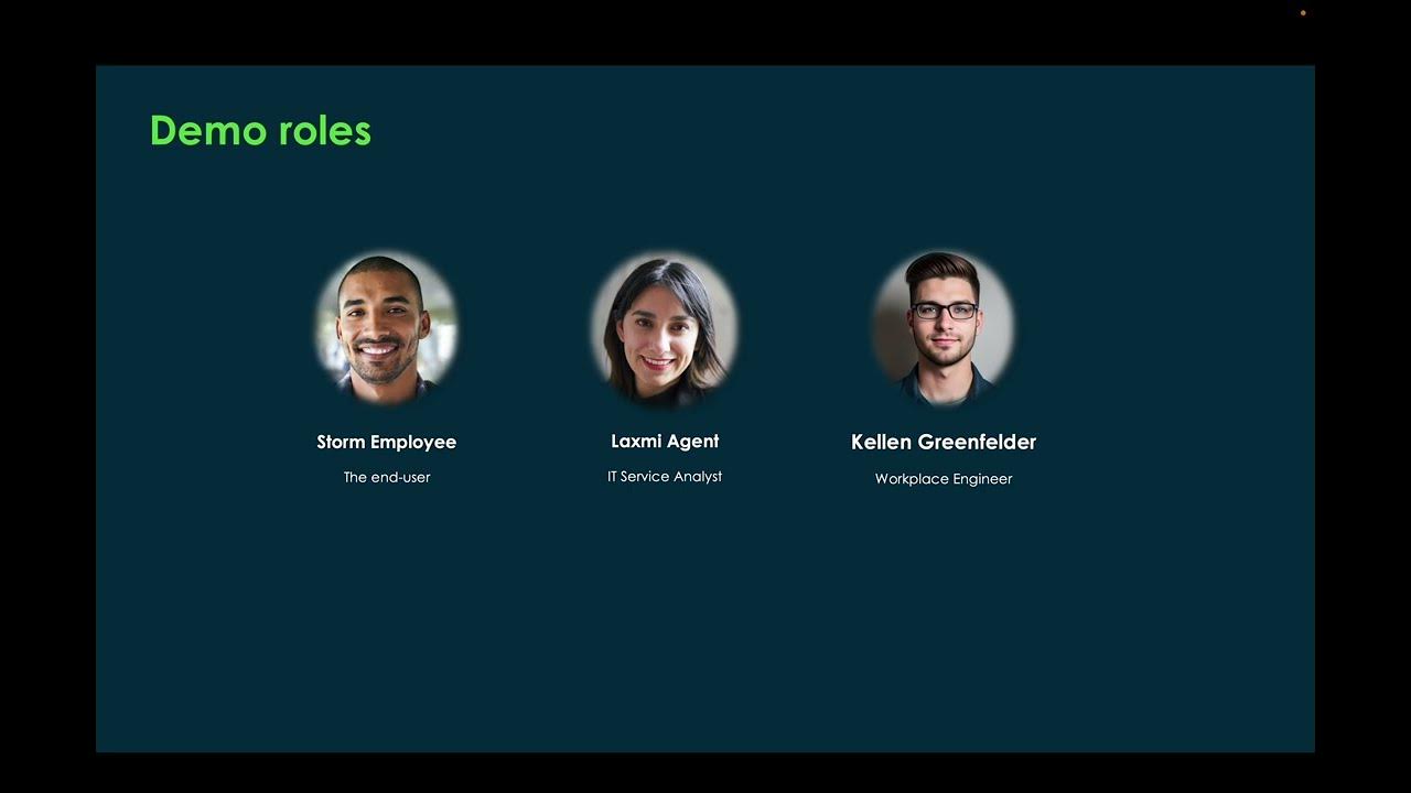 DEX: Digital End-User Experience - Demo