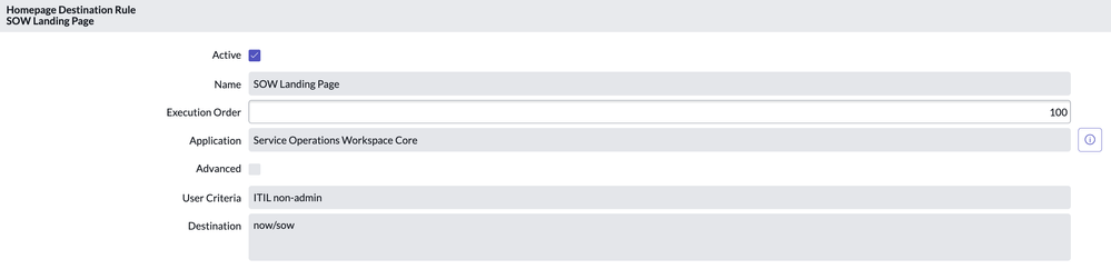 Homepage Redirect Rules in Next Experience
