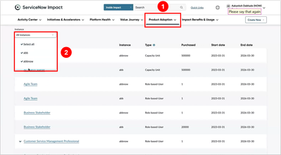 Impact customers can now see all of their subscriptions in one place!