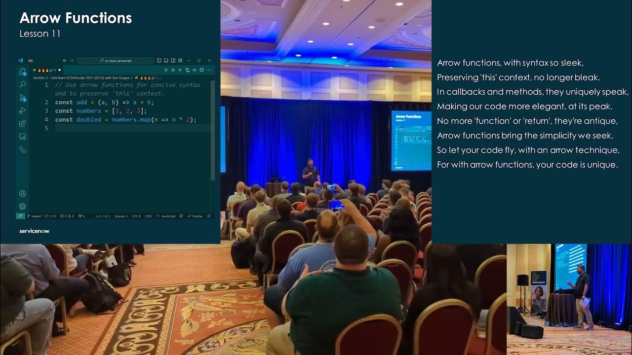 CCB1208: ECMAScript 2021 Rap Live (Knowledge CreatorCon 2024)