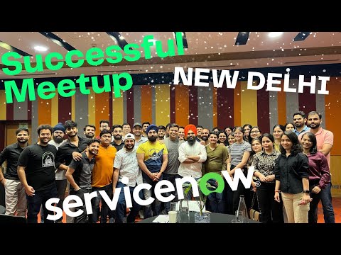 Glimpse of ServiceNow Dev Meetup 29 June 2024 at New Delhi