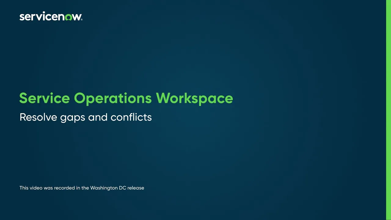 SOW | Resolve shift gaps and conflicts