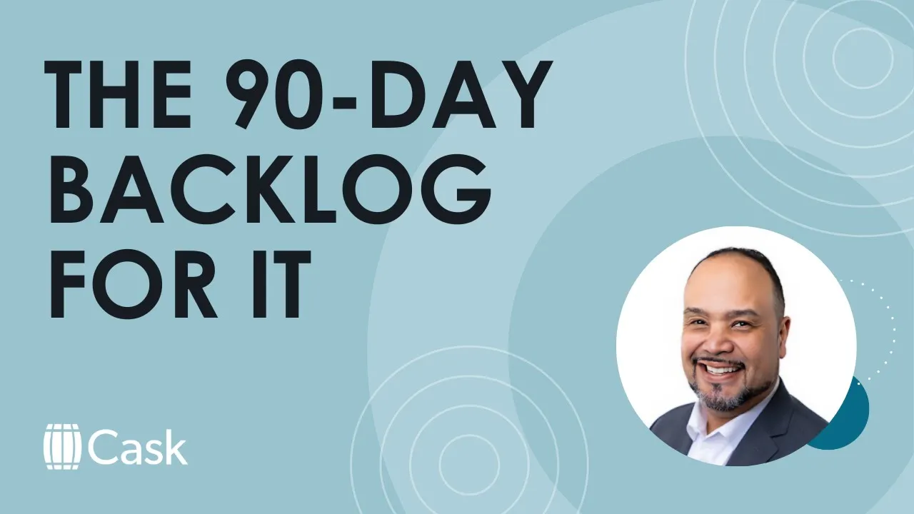 A 90-day backlog for ServiceNow platform management