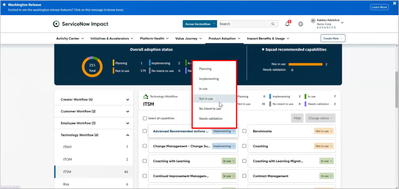 Learn about the new Impact Capabilities Maps self-service features