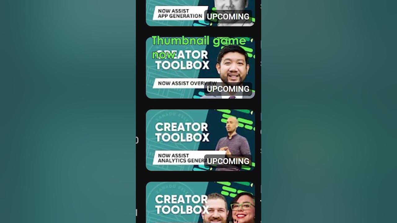 Thumbnail glow up! Check out our upcoming livestreams and hit the "notify me" button! #servicenow