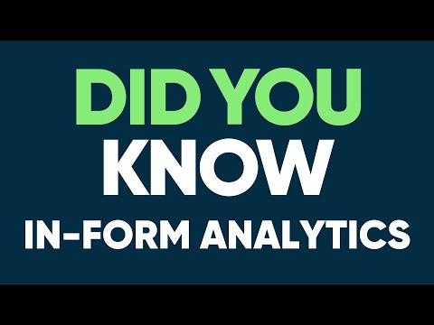 Did You Know - In-form Analytics