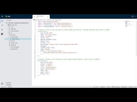 Introduction of Fluent, ServiceNow IDE and ServiceNow SDK