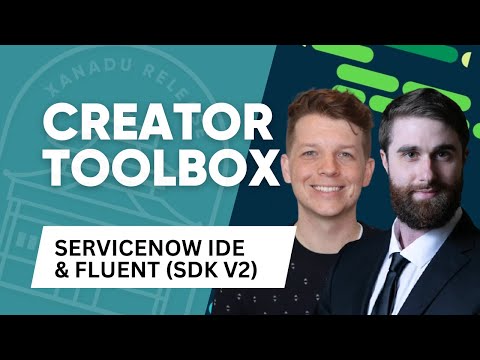 ServiceNow IDE and ServiceNow Fluent (SDK v2) - Expert Demo on Creator Toolbox