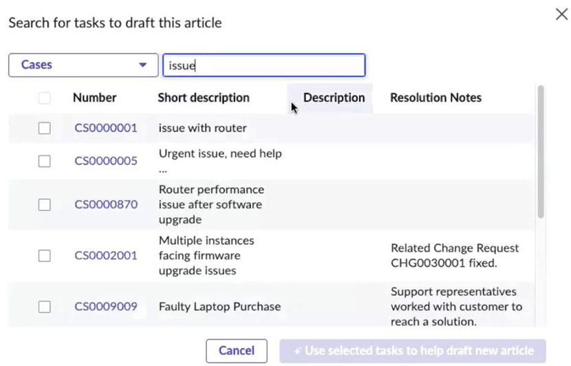 ServiceNow XANADU Release Update/Feature 12