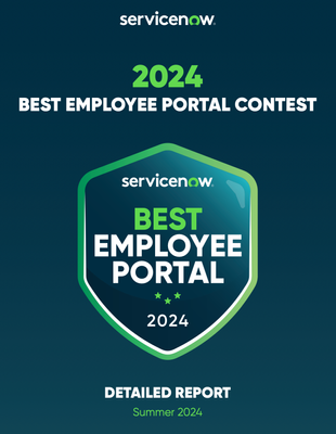 Now available! Detailed summer report for the Best Employee Portal Contest