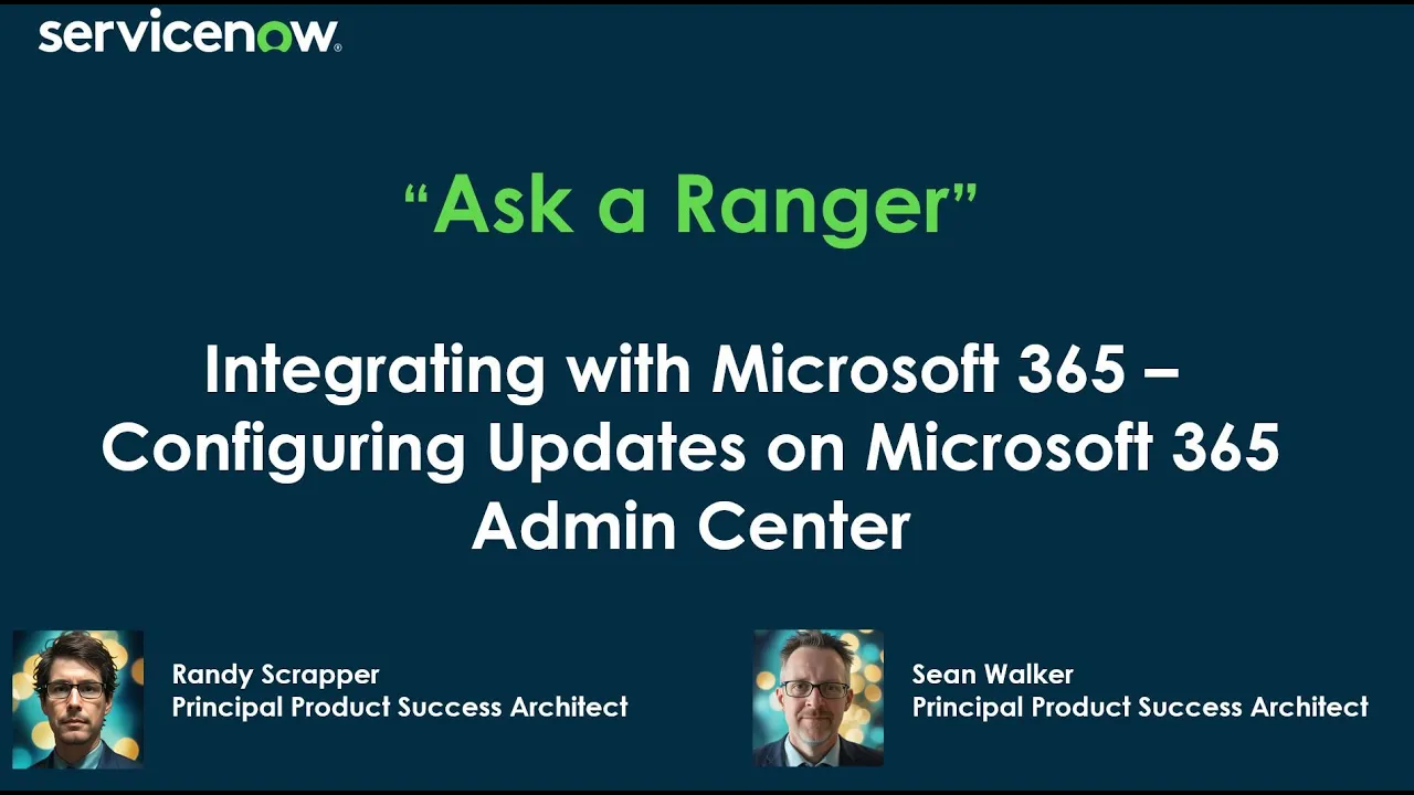 Integrating with Microsoft 365 Series - Configure Updates on Microsoft 365 Admin Center