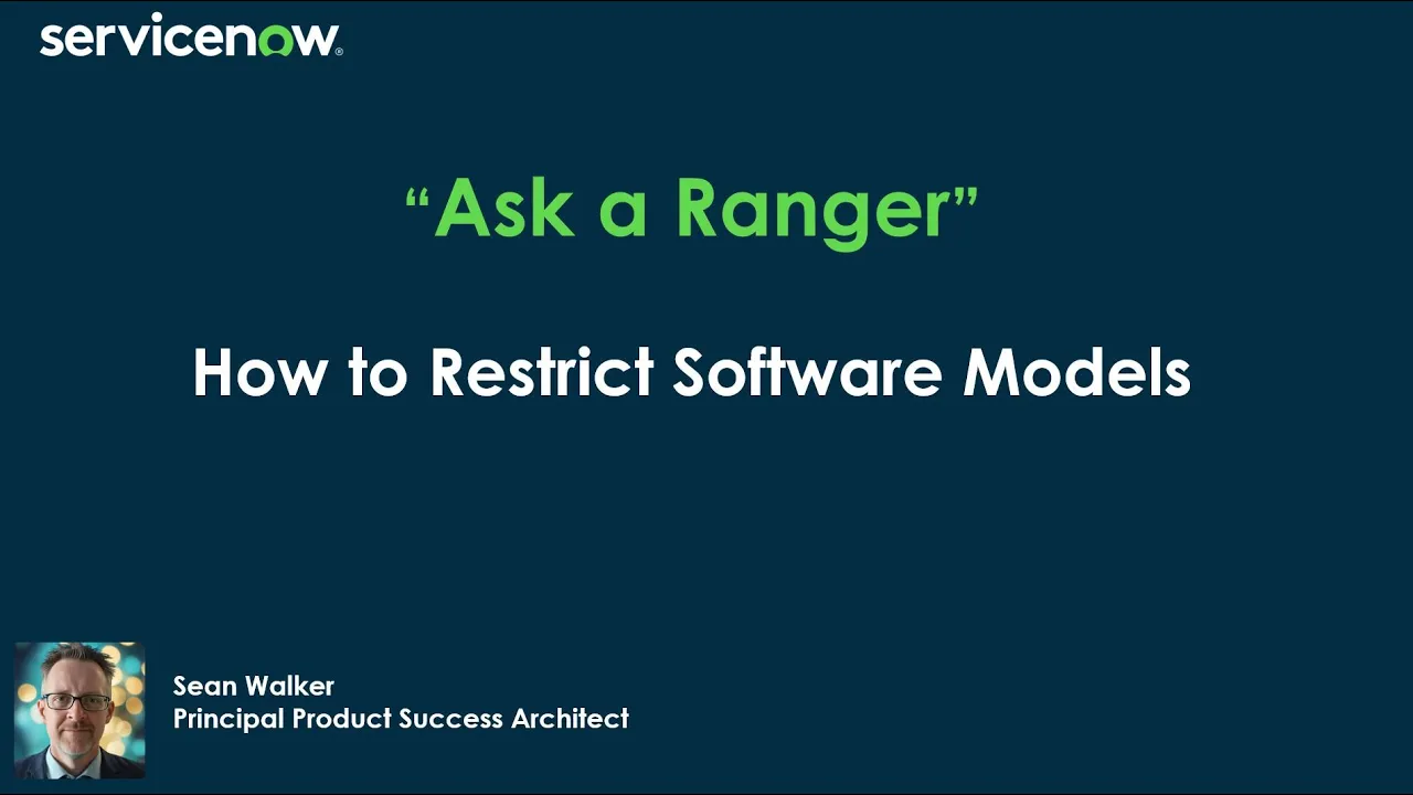 How to Restrict Software Models