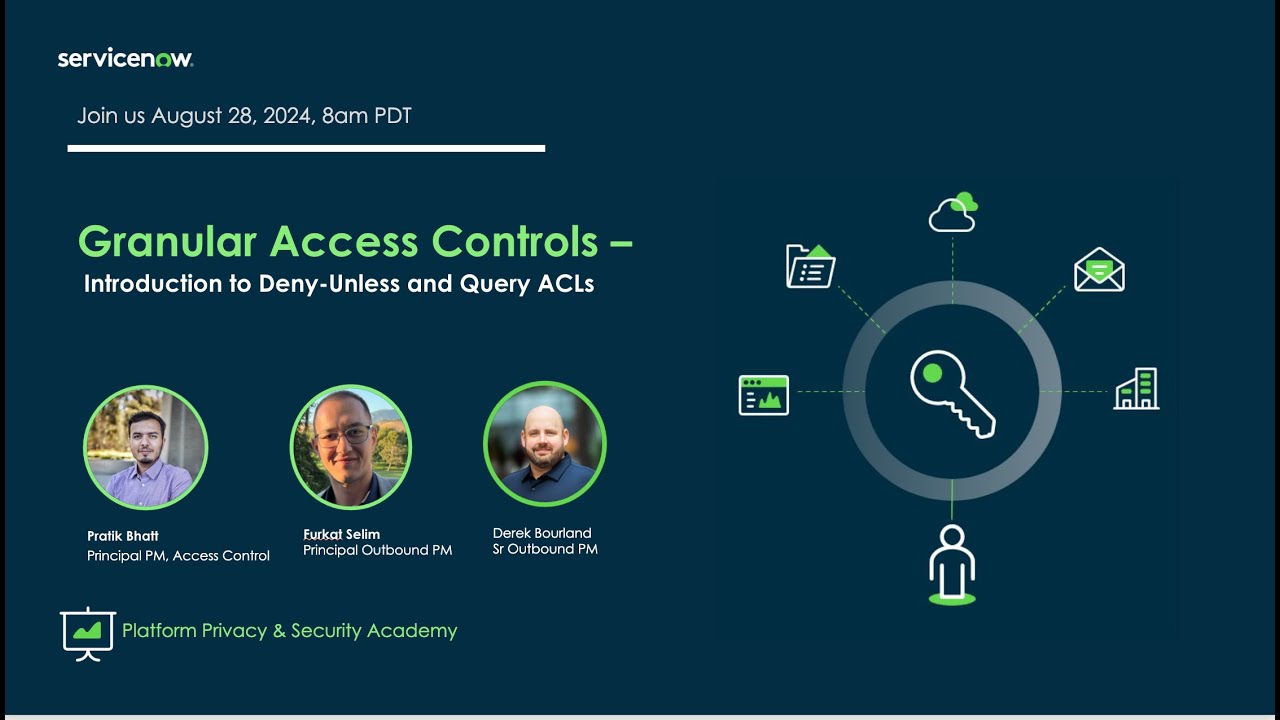 Platform Privacy & Security Academy: Granular Access Controls