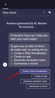Data Visualization generation - quick start and prompting guide