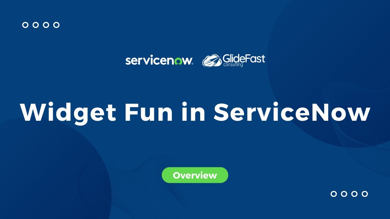 Widget Fun in ServiceNow | Share the Wealth