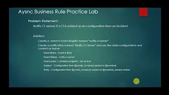 Async Business Rule [ServiceNow]