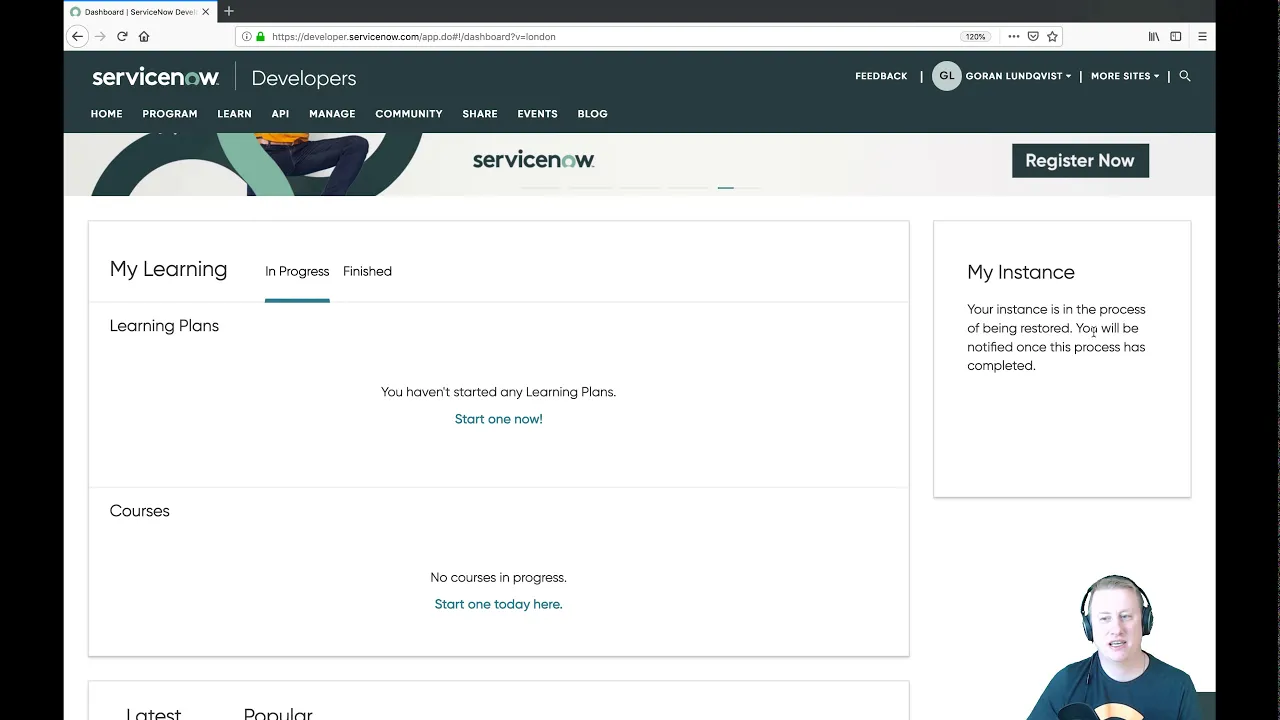 Backup on your Personal ServiceNow Developer Instance is here