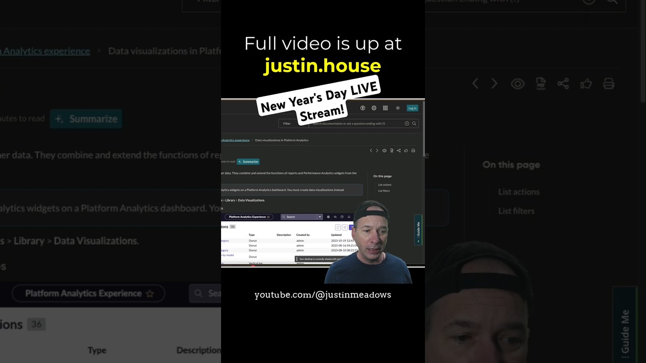 Live Demos Every Wednesday @ 1pm Eastern, 6pm UTC #servicenow #live #demo