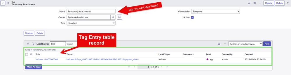 Delete Business Rule: A practical example to track the removal of tags on records!