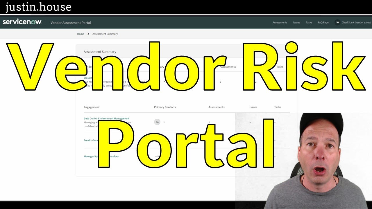ServiceNow Vendor Risk Portal