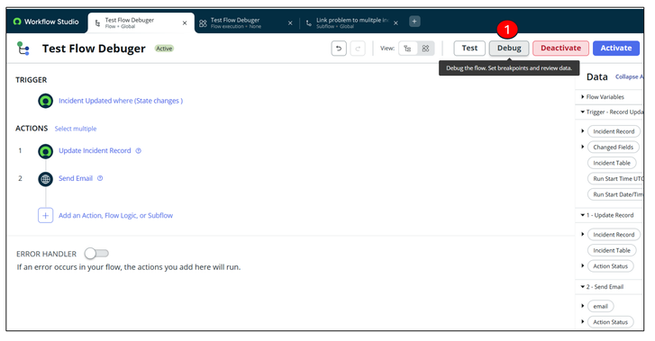 Yokohama Release New Feature - Flow debugger Walkthrough