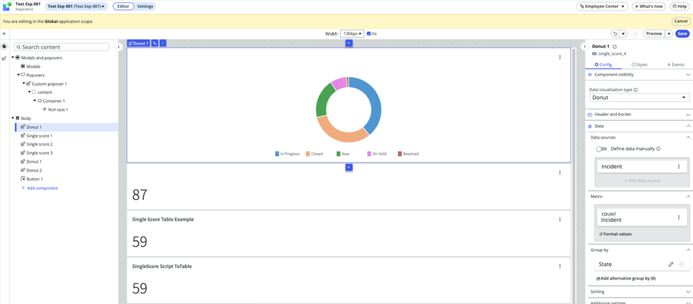 Multiple Drill-Down Level Reports in UI Builder