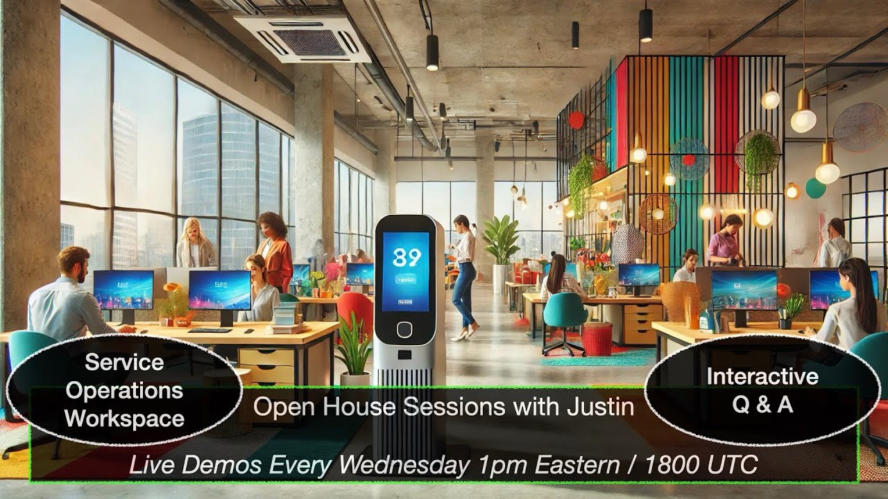 Open House Sessions with Justin - Service Operations Workspace - 20250212
