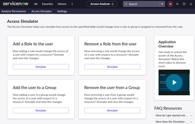 Access analyzer - Simulate access on addition or removal of groups