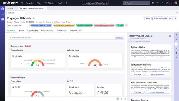 What's New in Security Operations November Store Release