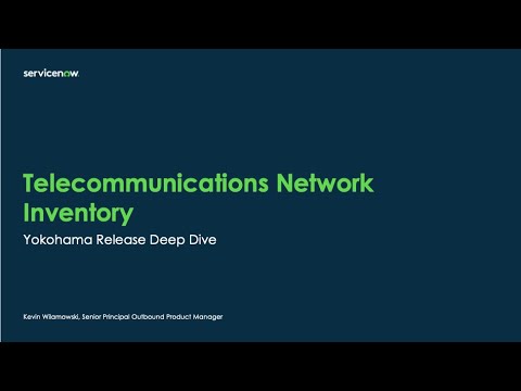 Telecommunications Network Inventory (TNI) Yokohama Release - Product Features