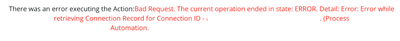 Troubleshooting Flow Designer: "Error while retrieving Connection Record for Connection ID"