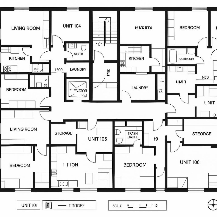 apartment complex floor plans inspiration 1