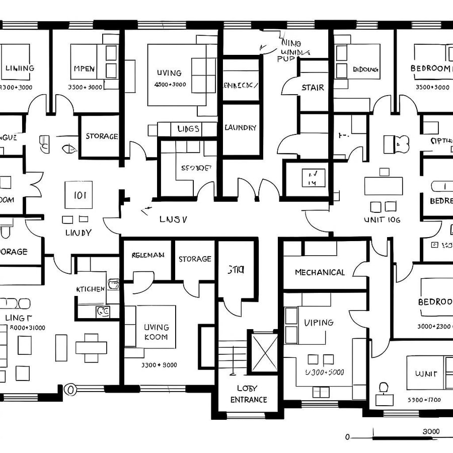 apartment complex floor plans inspiration 5
