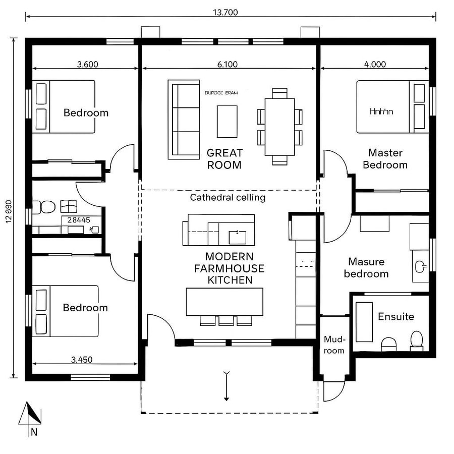 barn home floor plans