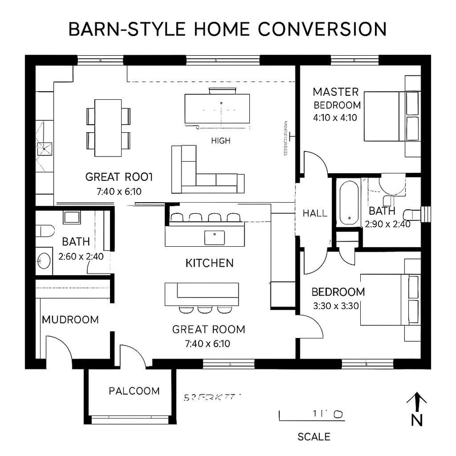 barn homes floor plans inspiration 4