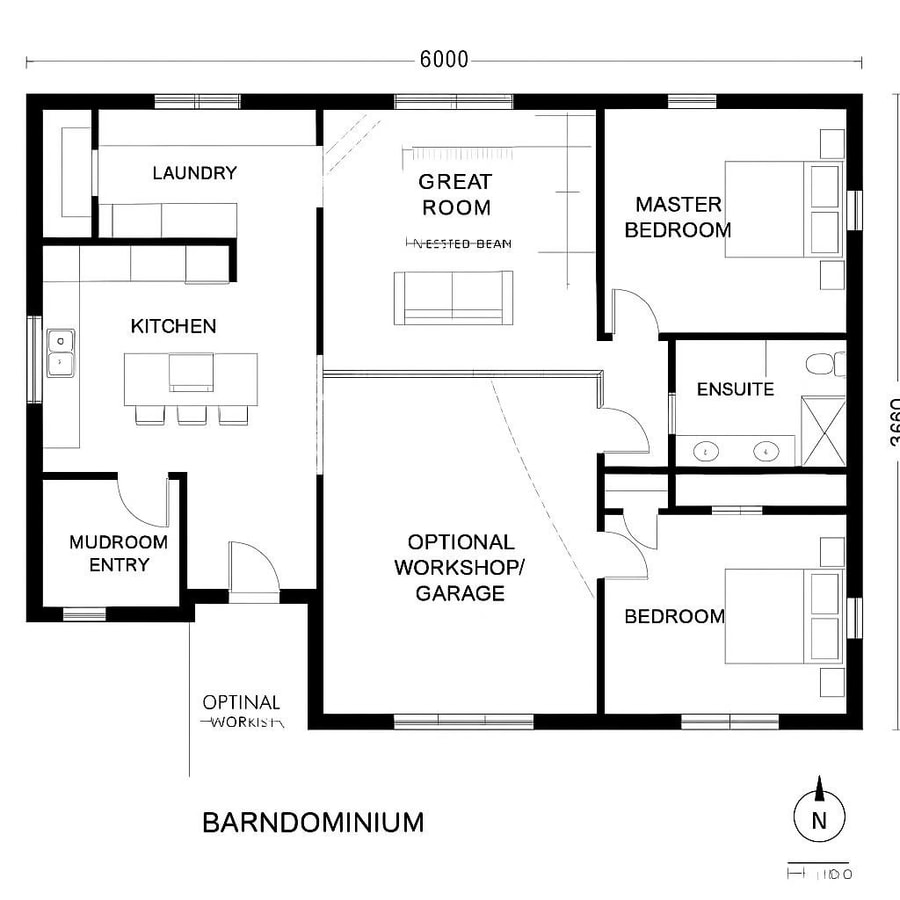 barndominium floor plans with pictures