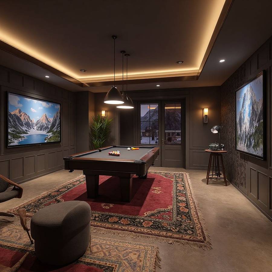 basement game room ideas inspiration 1