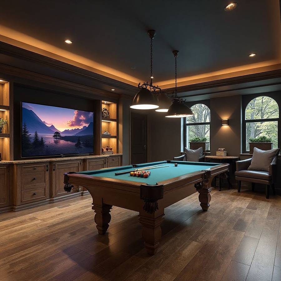 basement game room ideas inspiration 4