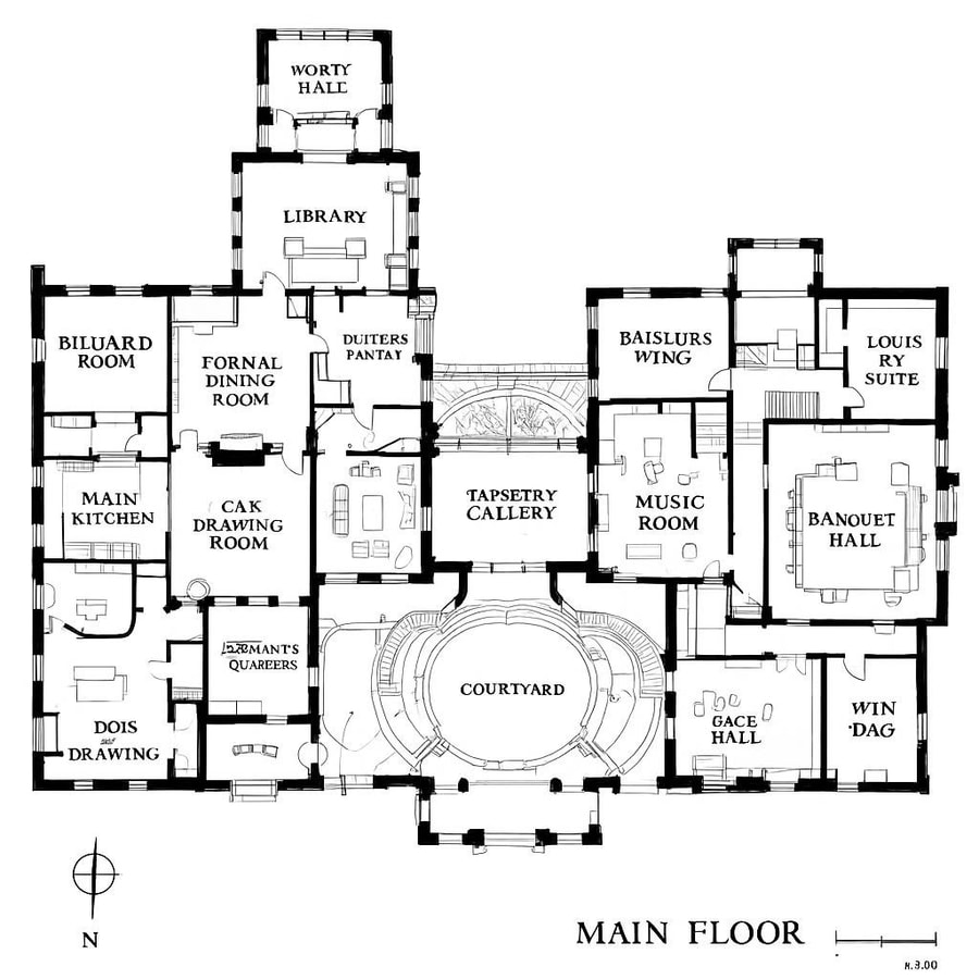 biltmore house floor plan inspiration 1