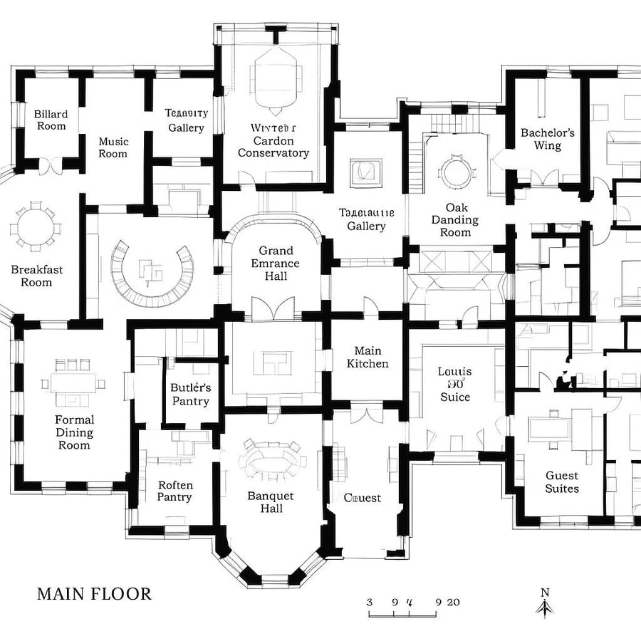 biltmore house floor plan inspiration 4