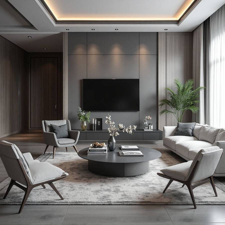 black and white living room ideas inspiration 5