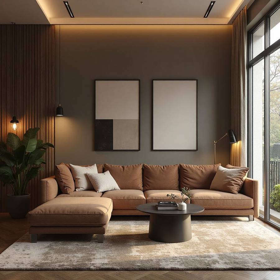 brown couch living room ideas inspiration 3