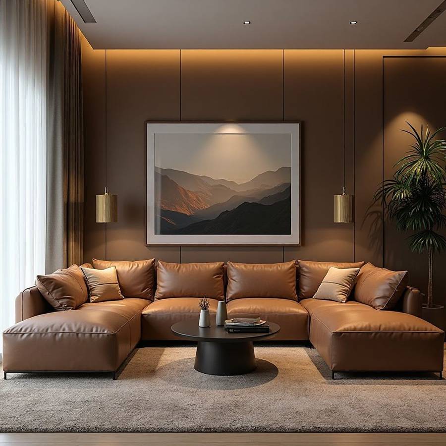 brown couch living room ideas inspiration 4